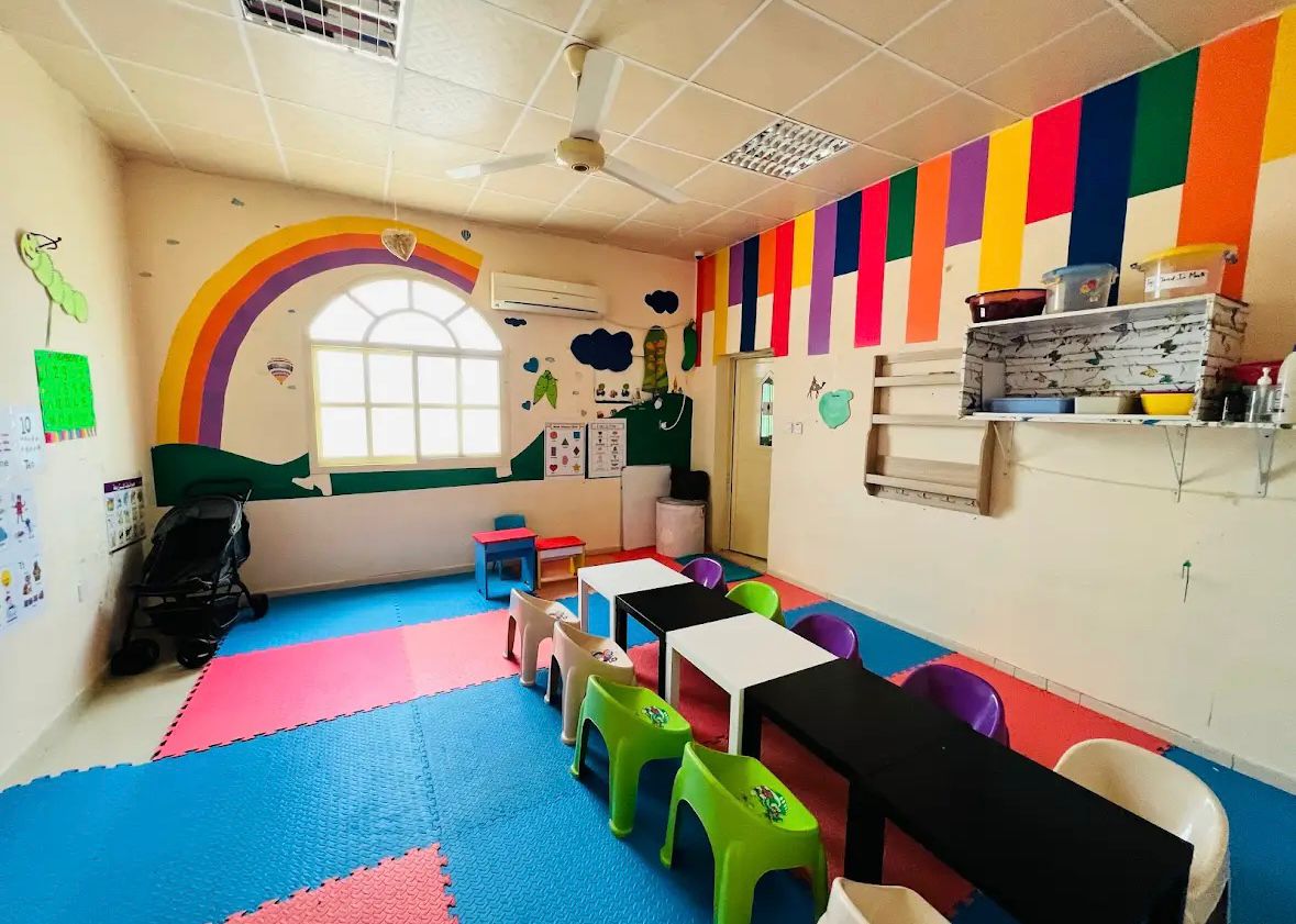 Dining area at best nursery in Ras Al Khaimah