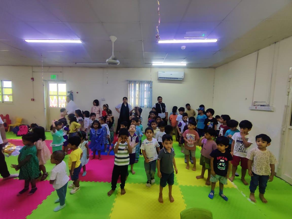 Art activity at Lavenders Nursery